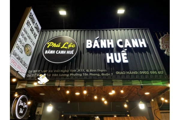 Vui mừng Khai trương Bánh canh Huế Phú Lộc - chi nhánh 2, 391 Lê Văn Lương, phường Tân Phong, quận 7 từ tháng 11/2022